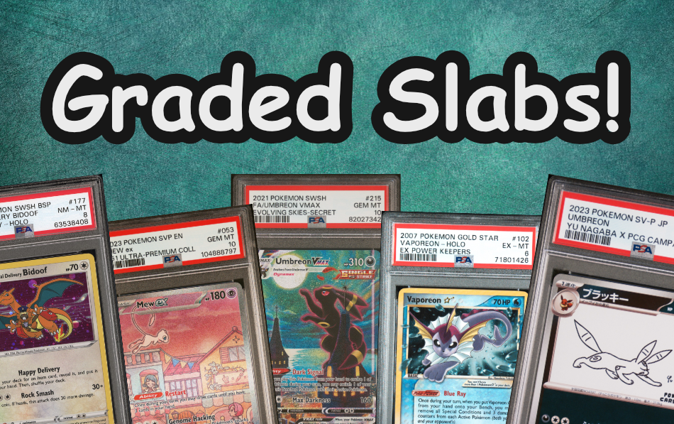 Pokemon TCG Singles - Graded Singles (Slabs)