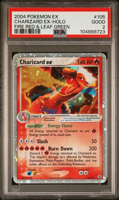 **Sequential Slabs!** PSA 2, 1 & 1 Charizard ex, Blastoise ex & Venusaur ex from EX Fire Red Leaf Green