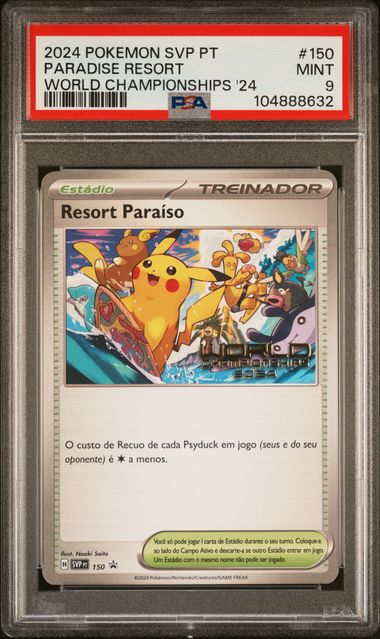 **Sequential Slabs!** PSA World Championships 2024 Full Promo Set (6xPSA10, 7xPSA9)