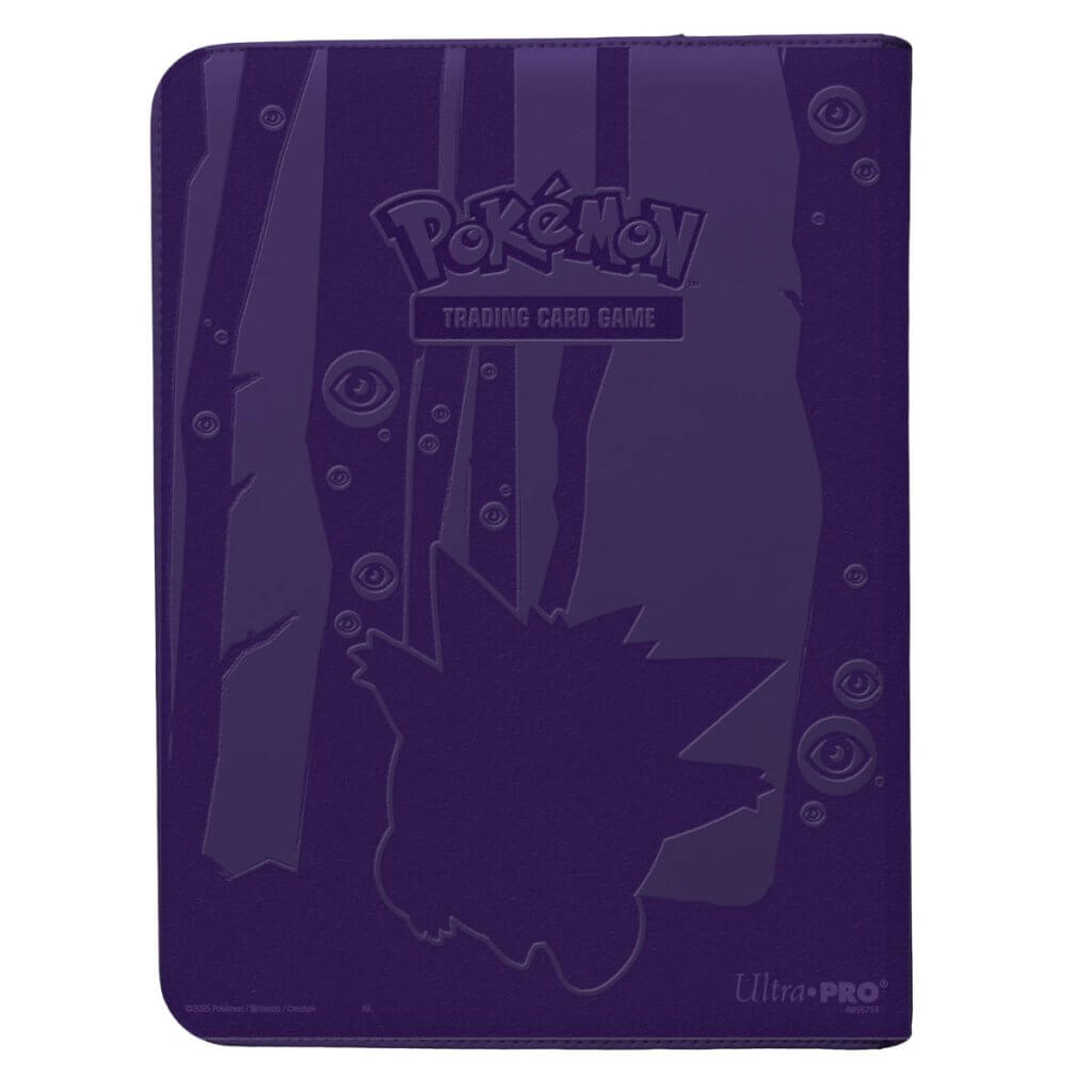 Ultra Pro - Gengar Elite Series 9-Pocket Zippered PRO Binder