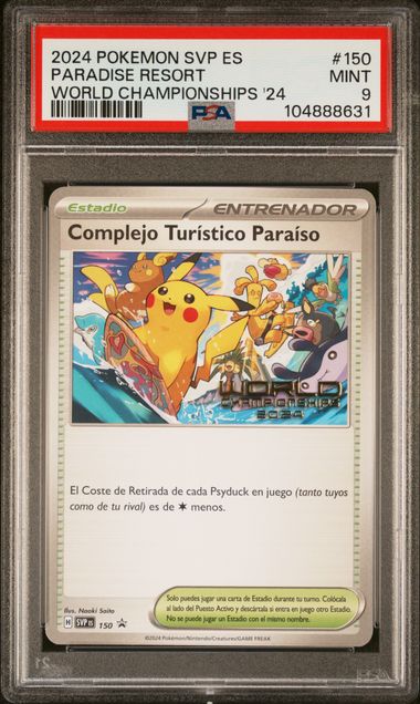 **Sequential Slabs!** PSA World Championships 2024 Full Promo Set (6xPSA10, 7xPSA9)