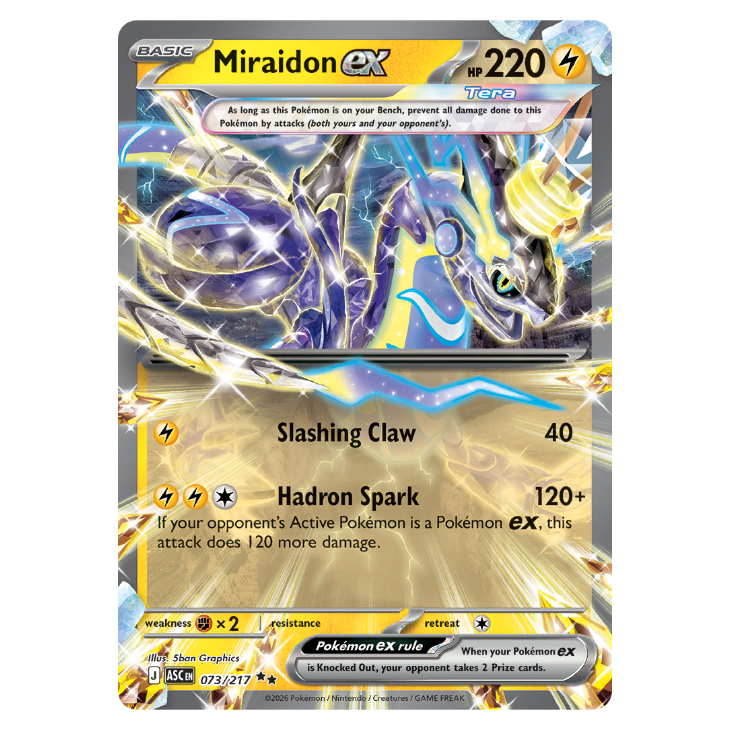 Miraidon ex - Ascended Heroes - 073/217 - Double Rare