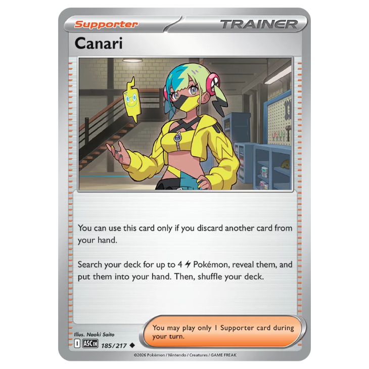 Canari - Ascended Heroes - 185/217 - Uncommon