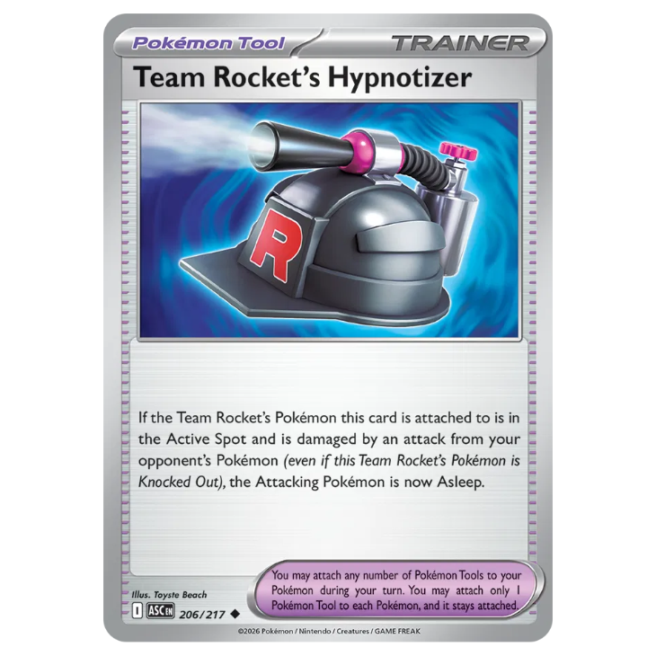 Team Rocket's Hypnotizer - Ascended Heroes - 206/217 - Uncommon