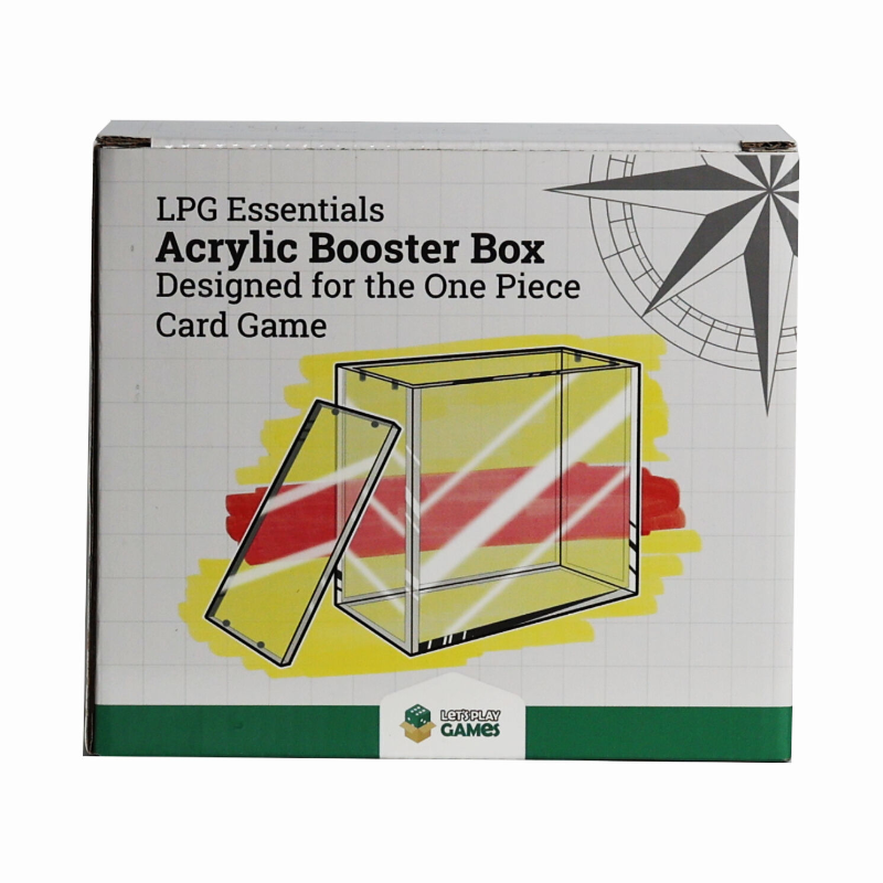 Acrylic Booster Box Protector - One Piece - LPG Essentials