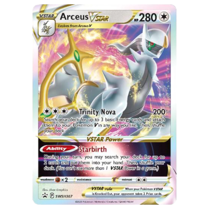 *SEALED* Arceus VSTAR Trainer's Toolkit 2023 card pack (Single Promo or Trainers only option available)