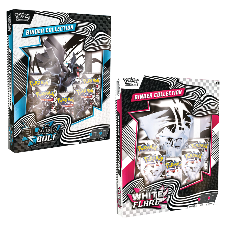 Black Bolt/White Flare Binder Collection