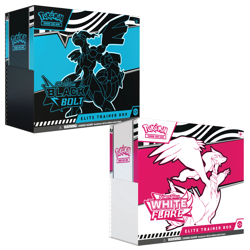 Pokemon Black Bolt & White Flare ETB 英語版 pokemon-black-bolt-white-flare