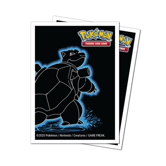 Ultra Pro - Neon Kanto Blastoise 105ct APEX Deck Protector Sleeves