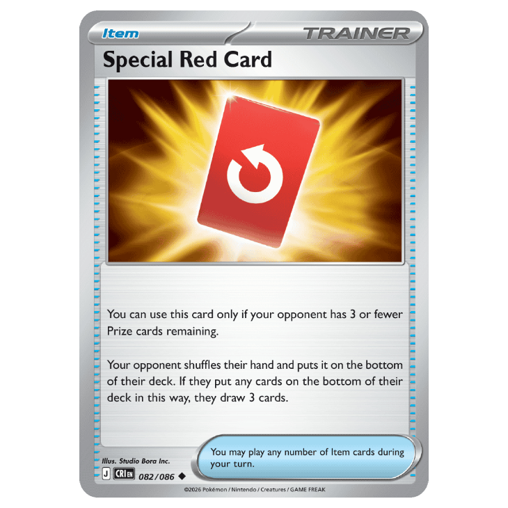Special Red Card - Chaos Rising - 082/086 - Uncommon