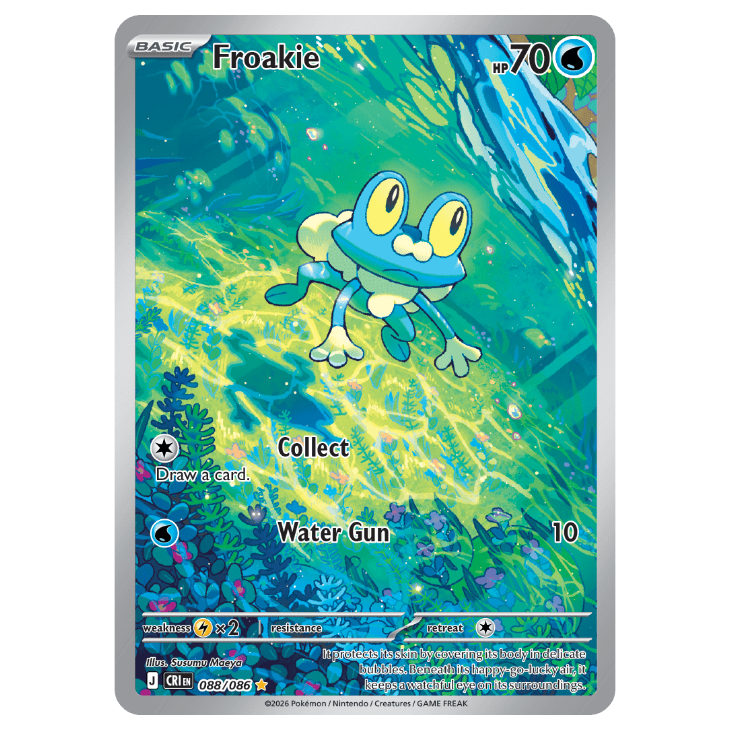 Froakie - Chaos Rising - 088/086 - Illustration Rare