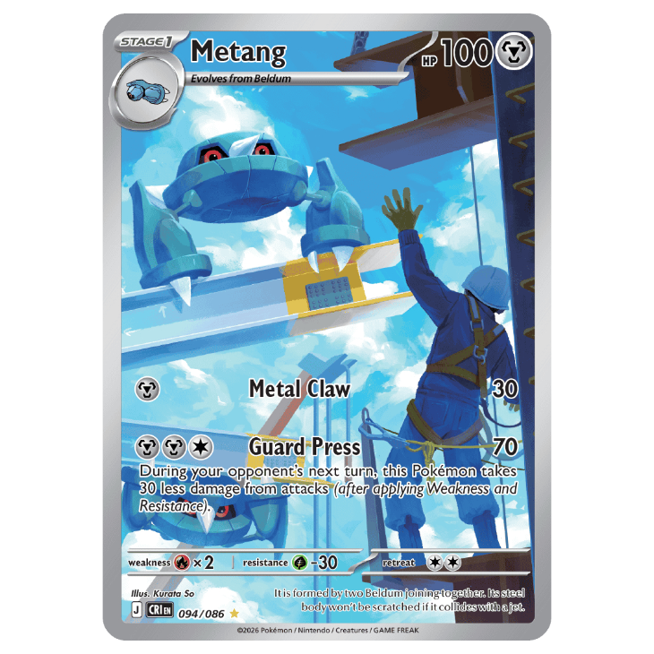 Metang - Chaos Rising - 094/086 - Illustration Rare