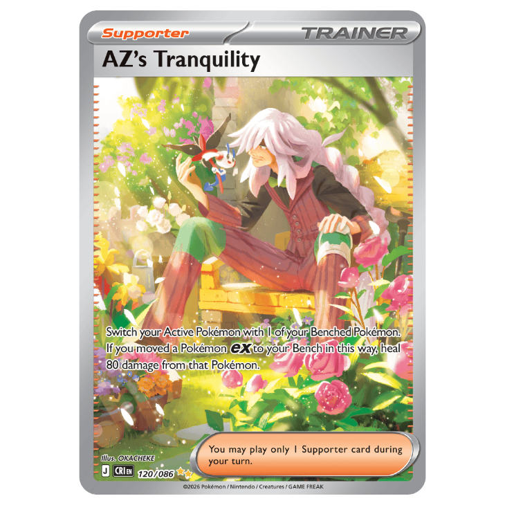 AZ's Tranquility - Chaos Rising - 120/086 - Special Illustration Rare