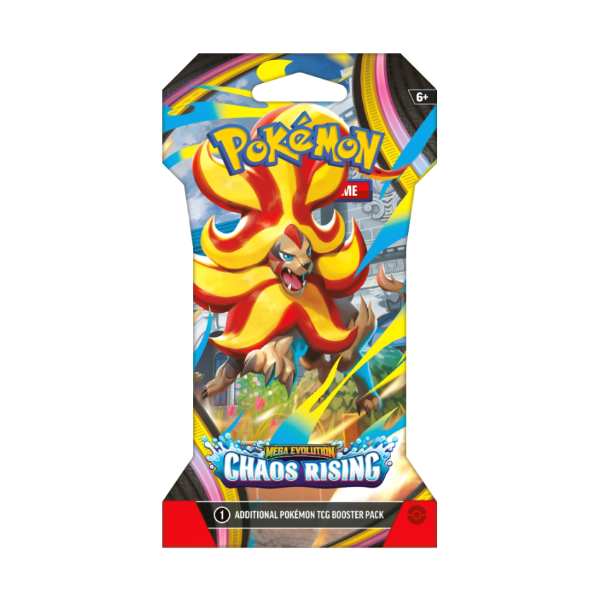 Chaos Rising SLEEVED Booster Pack