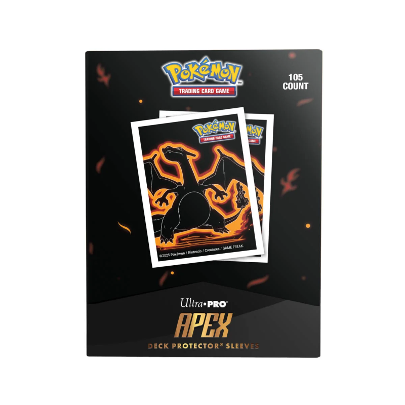 Ultra Pro - Neon Kanto Charizard 105ct APEX Deck Protector Sleeves