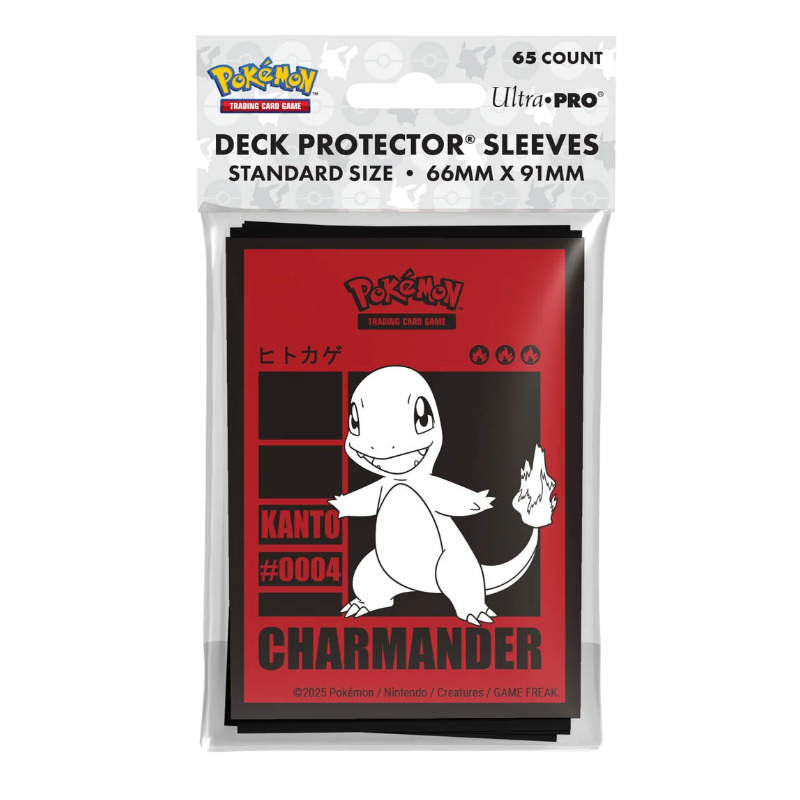 Ultra Pro - Charmander 65ct Deck Protector Sleeves The Game Tree NZ Ultra Pro - Charmander 65ct Deck Protector Sleeves The Game Tree NZ