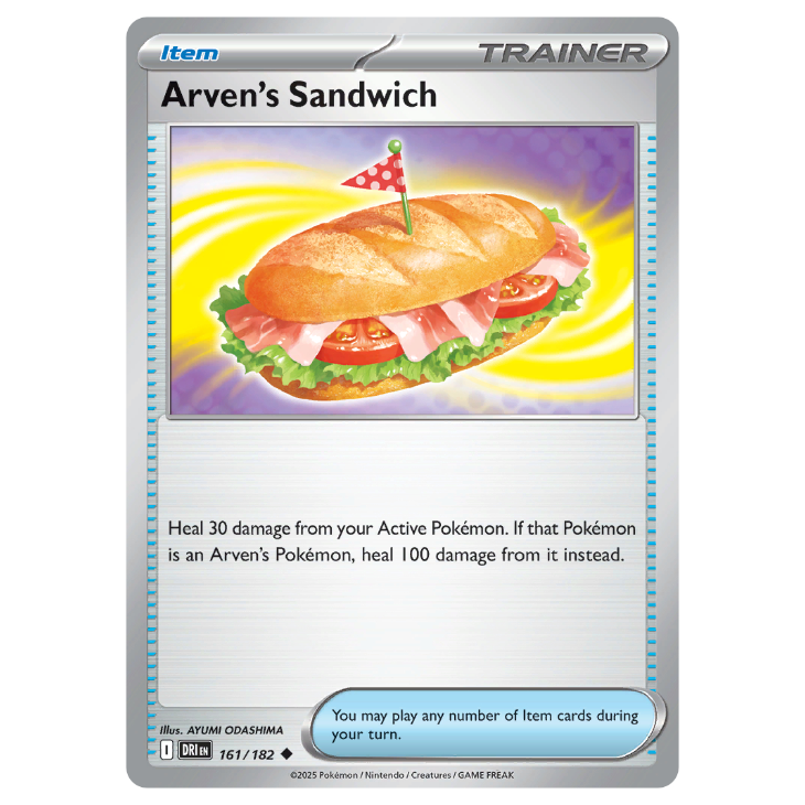 Arven's Sandwich - Destined Rivals - 161/182 - Uncommon