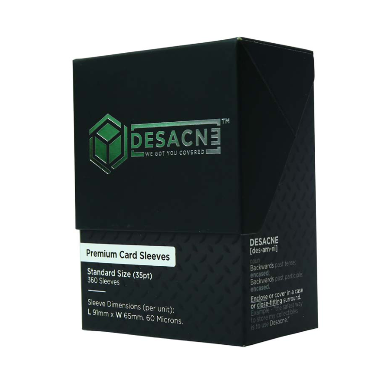 card sleeves 57 x 88 Desacne Premium Card Sleeves (360pc