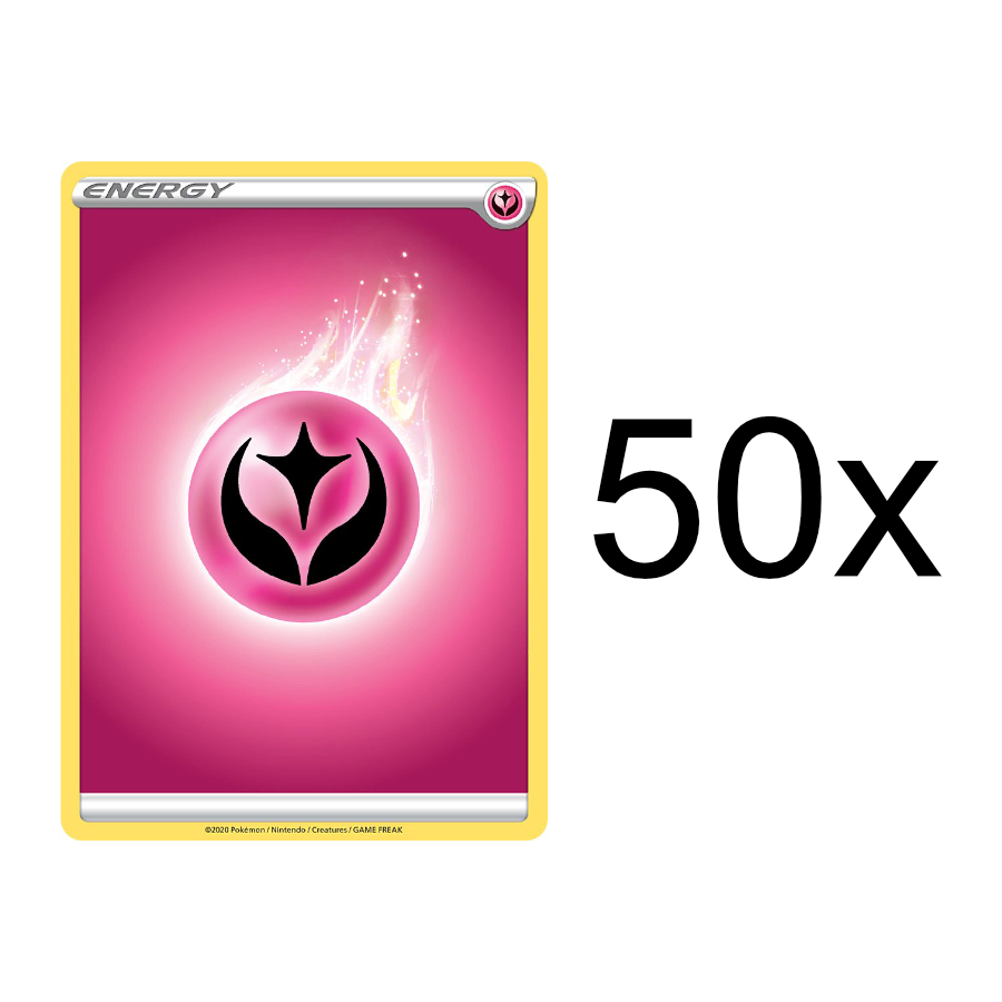 50x Basic FAIRY Energy Cards