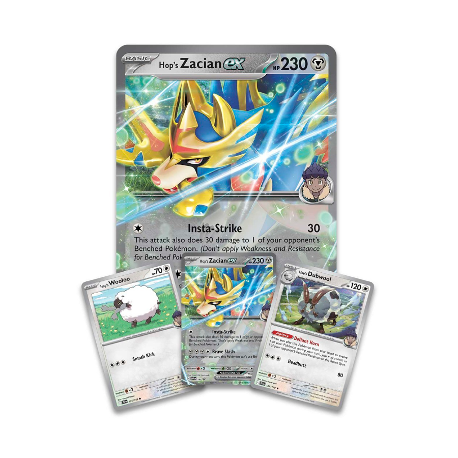 Hop's Zacian ex Box