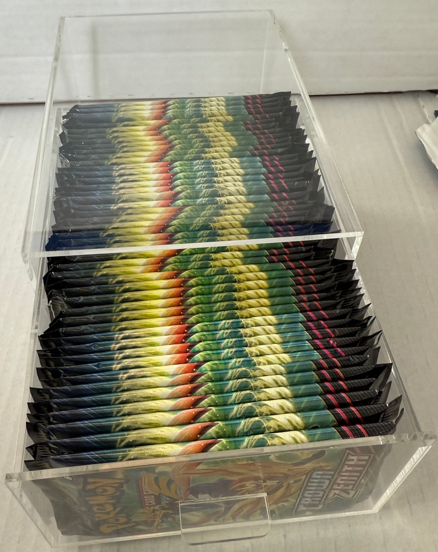 Acrylic Booster Pack Drawer