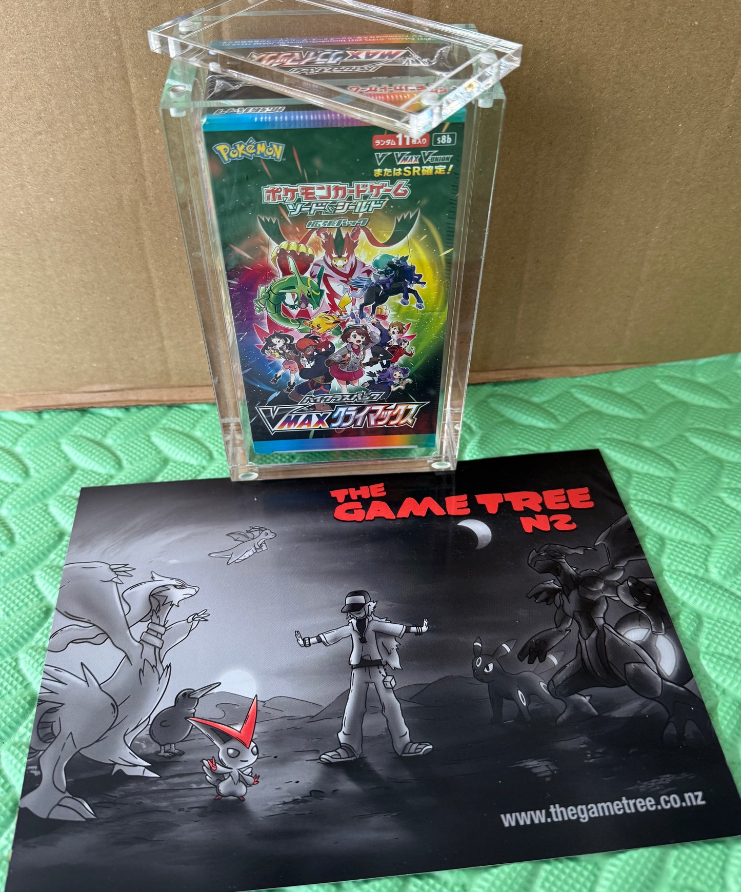 Acrylic Japanese Pokémon Booster Box Display (Small size)