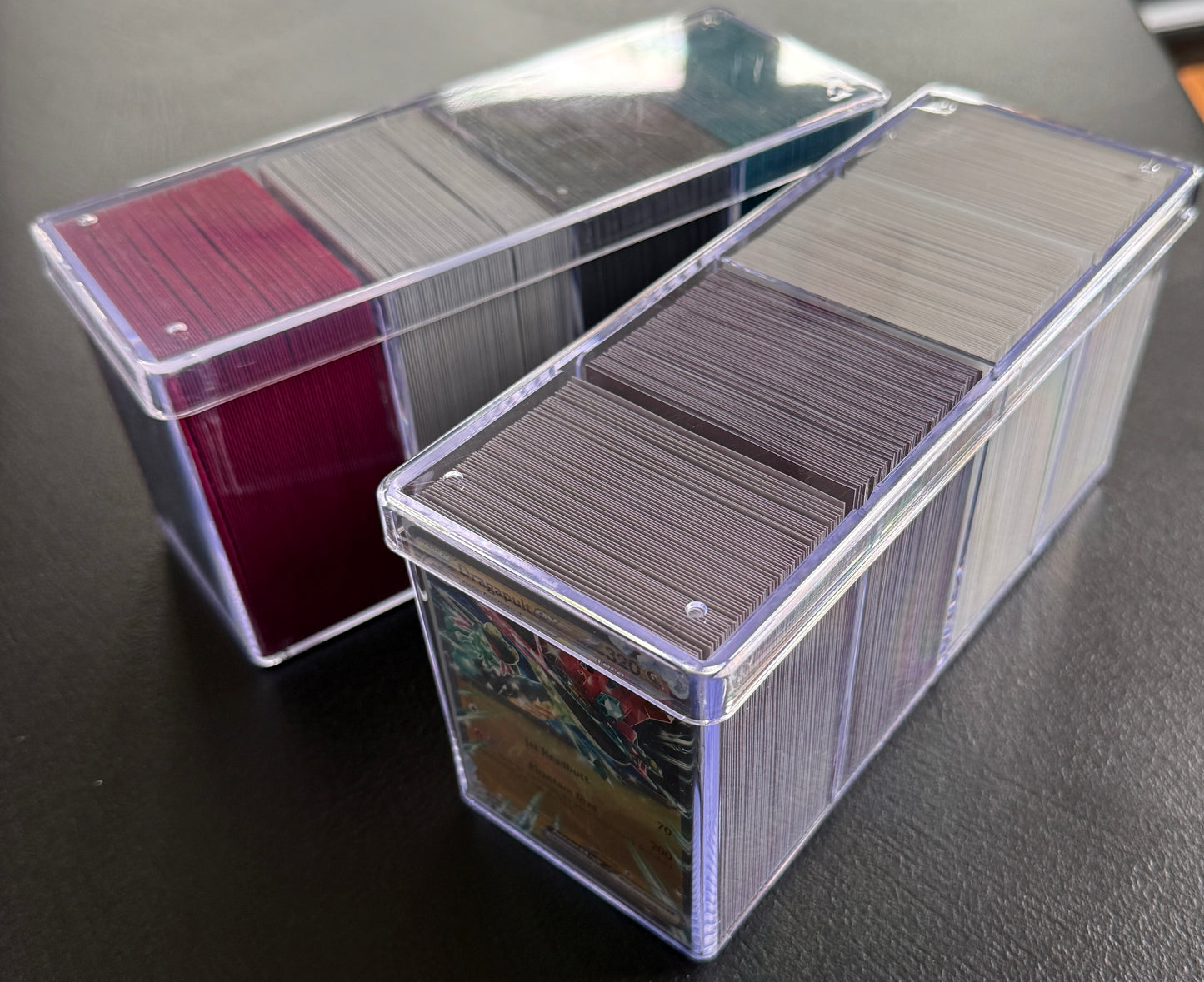 Ultra Pro - 4-Compartment Clear Card Box