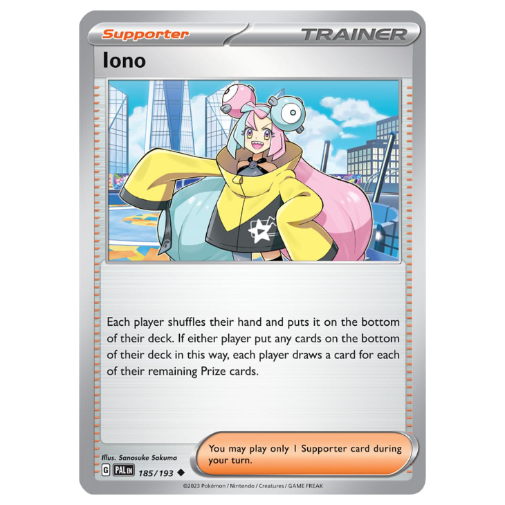 Iono - Paldea Evolved - 185/193 - Uncommon
