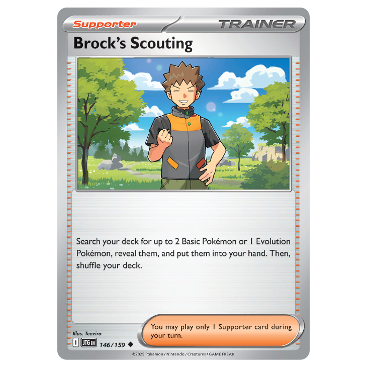 Brock's Scouting - Journey Together - 146/159 - Uncommon