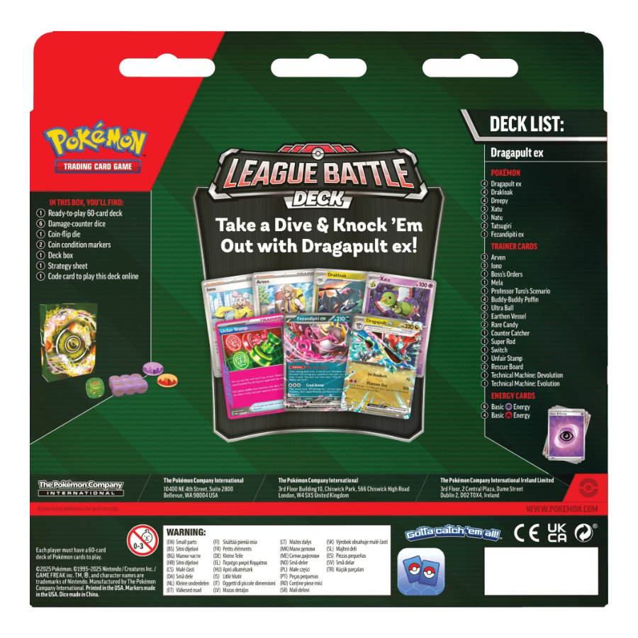 Dragapult ex League Battle Deck