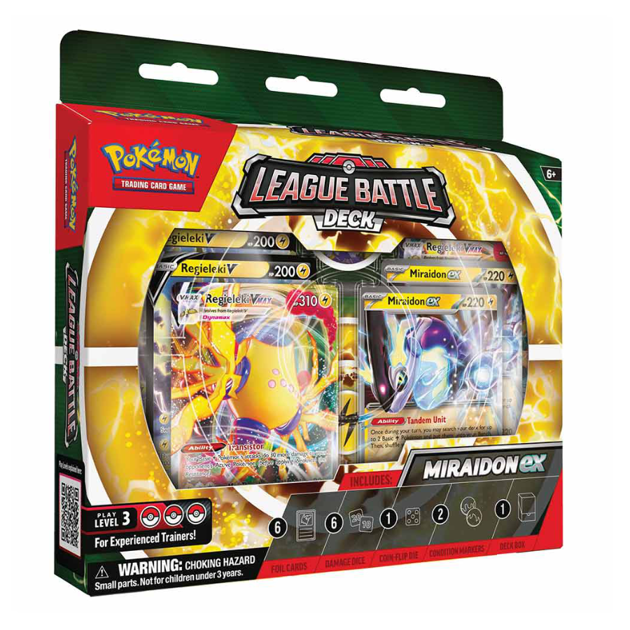 **CLEARANCE** Miraidon ex League Battle Deck