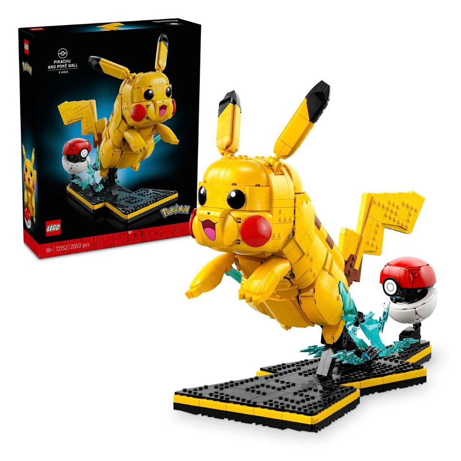 LEGO Pokémon Pikachu and Poke Ball