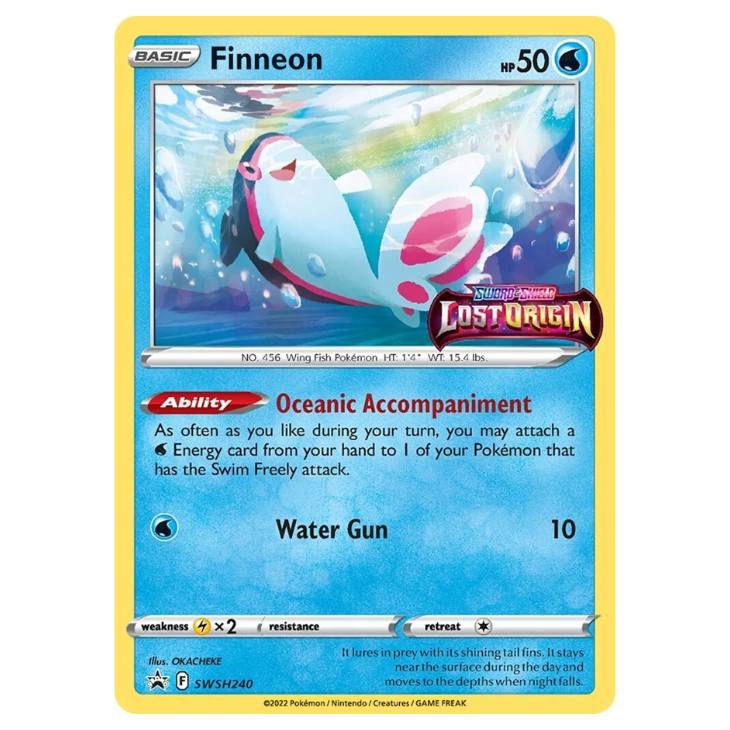 Lost Origin *SEALED* Holo Promo and mini-deck featuring Comfey, Machamp, Finneon OR Gengar