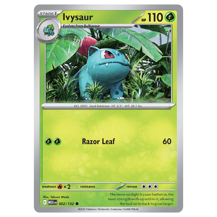 Ivysaur - Mega Evolution - 002/132 - Common