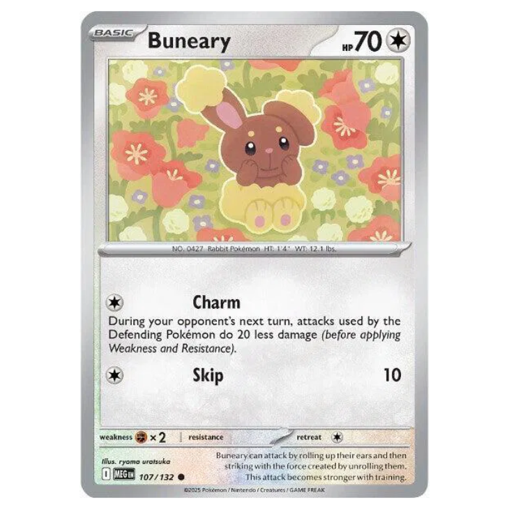 Buneary - Mega Evolution - 107/132 - Common