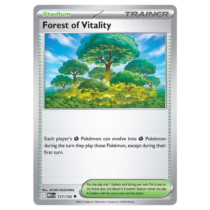 Forest of Vitality - Mega Evolution - 117/132 - Uncommon