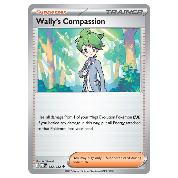 Wally's Compassion - Mega Evolution - 132/132 - Uncommon