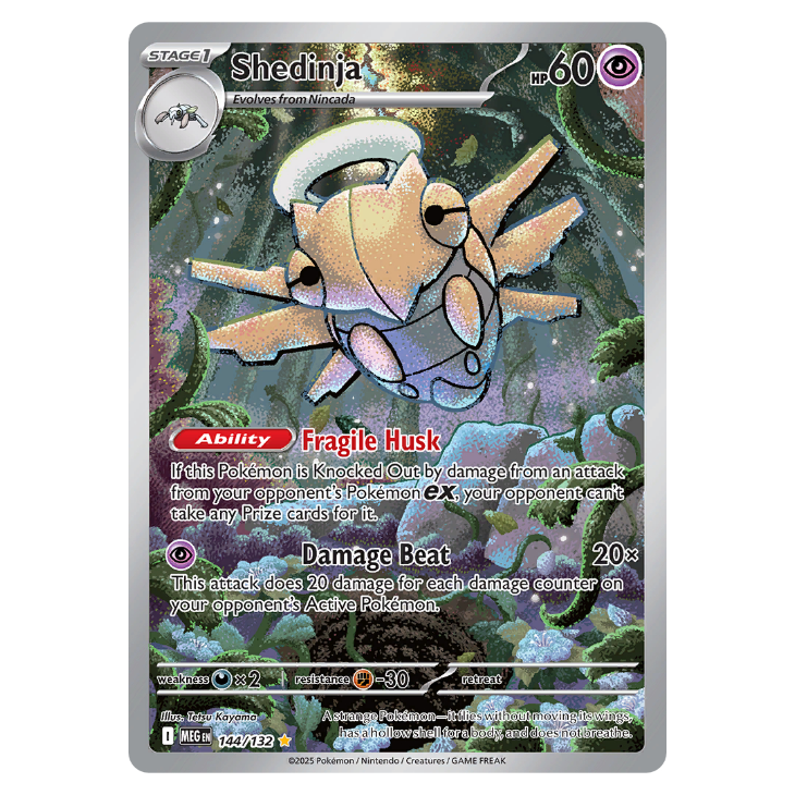 Shedinja - Mega Evolution - 144/132 - Illustration Rare