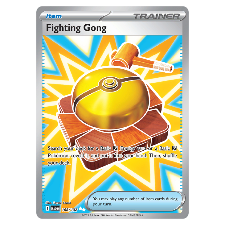 Fighting Gong - Mega Evolution - 168/132 - Full Art Ultra Rare