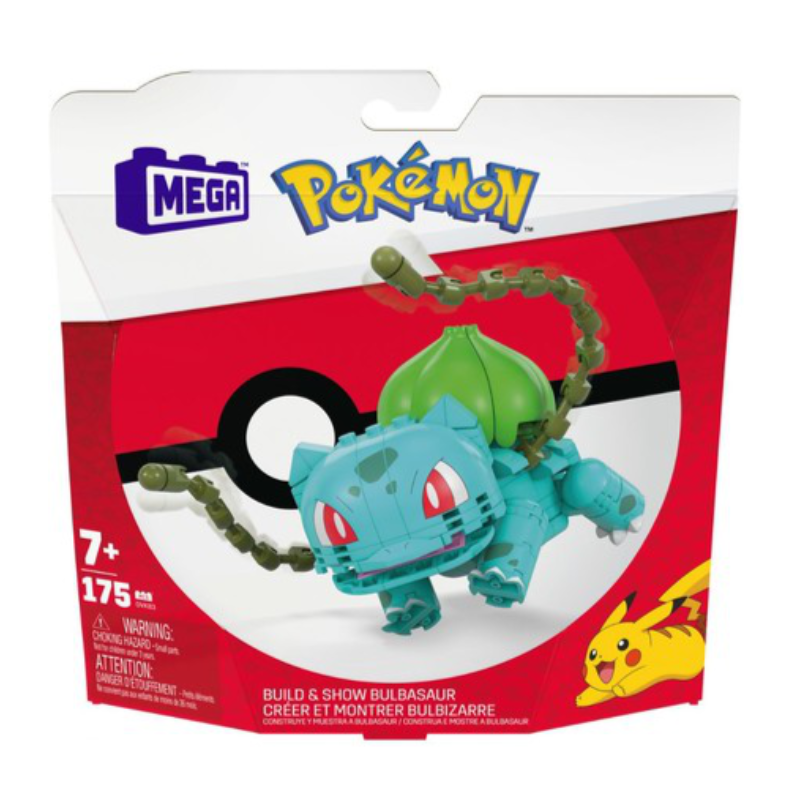 **CLEARANCE** MEGA - Build & Show Bulbasaur (last one)