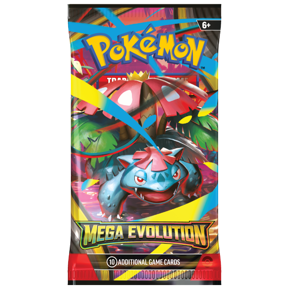 Mega Evolution Booster Pack **LIMIT 12** {Releases 26th Sept}