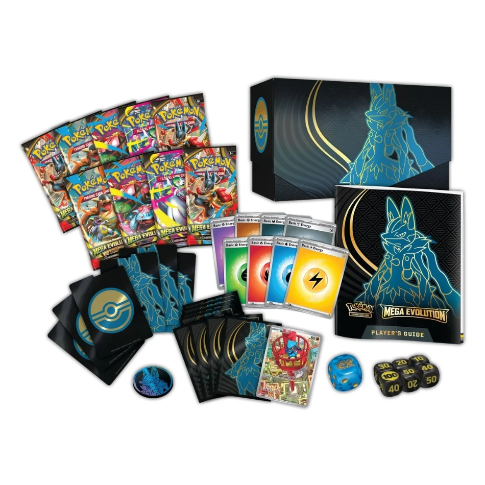 Mega Evolution Elite Trainer Box ft. Mega Gardevoir or Mega Lucario **LIMIT ONE OF EACH** {Releases 26th Sept}