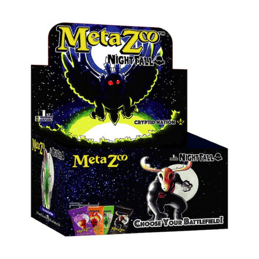 CLEARANCE! Nightfall Booster Box - 1st Edition MetaZoo