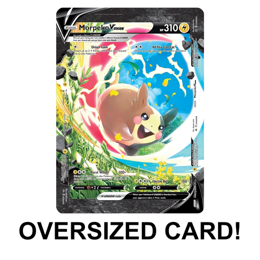 Morpeko V-Union SWSH215-218 - Promo Oversized Card