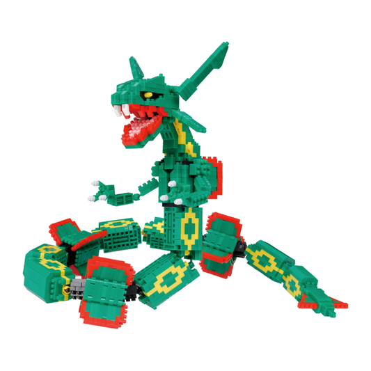 Extreme DELUXE Rayquaza Nanoblock Set