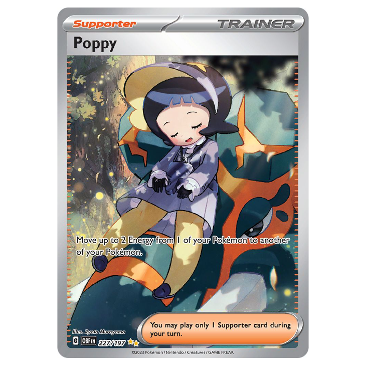 Poppy - Obsidian Flames - 227/197 - Special Illustration Rare