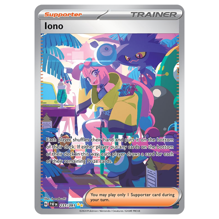 Iono - Paldean Fates - 237/091 - Special Illustration Rare