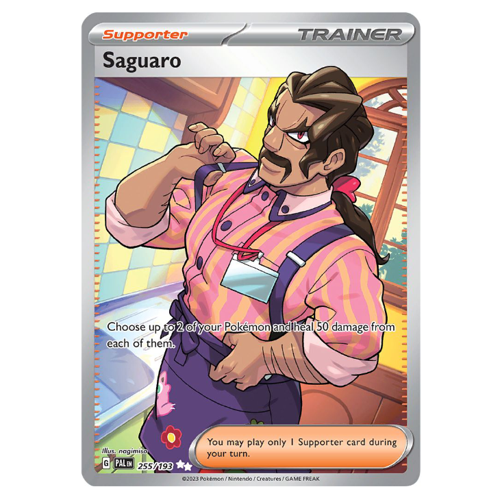 Saguaro - Paldea Evolved - 255/193 - Full Art Ultra Rare