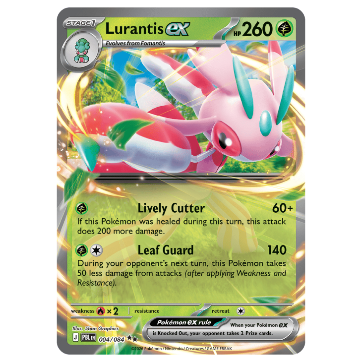 Lurantis ex - Pitch Black - 004/084 - Double Rare