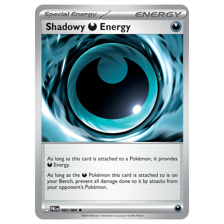 Shadowy Energy - Pitch Black - 083/084 - Holo Rare